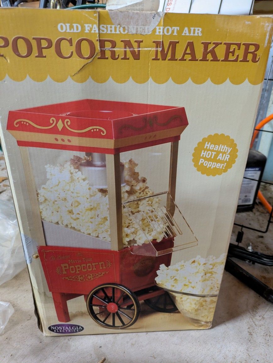 Hot Air Popcorn Maker