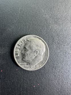 1975 D Roosevelt Dime -ERROR Coin* No Mint Mark