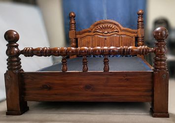 Solid Wood Queen Bedroom Set – Made in USA – Heavy Duty