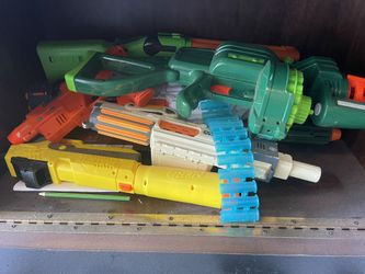 Nerf Guns…