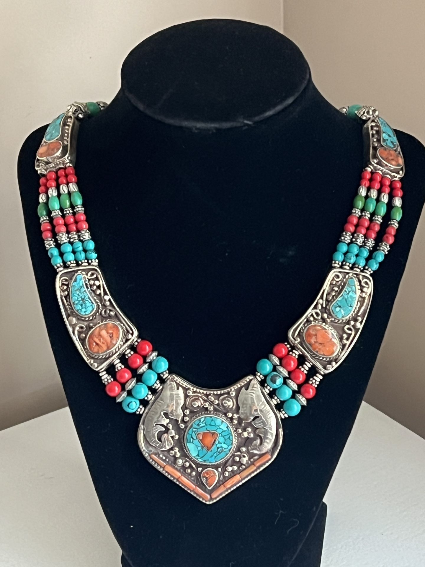 Unique Himalayan necklace