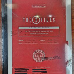 THE X FILES THE OFFICIAL ARCHIVES BOOK
