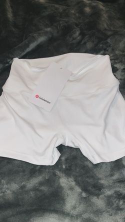 Lululemon white shorts