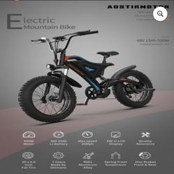 AOSTIMOTOR ELECTRIC MOUNTAIN BIKE 