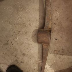Vintage Antique Hand Forged PickAxe Minors Pick Double 19" Weighs 4 lbs.