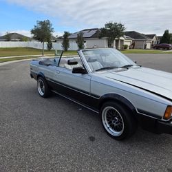 1983  Toyota Corolla Sr5 Convertible 