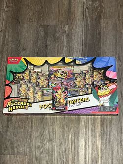 Ascended Heroes Focused Fighters Premium Collection Sam’s Club Exclusive! SEALED
