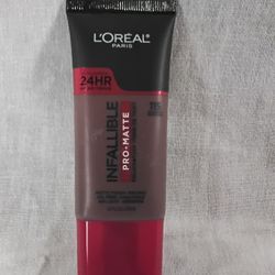 L'Oreal Infallible Pro-Matte Foundation 115 Rich Ebony 1.0 fl oz