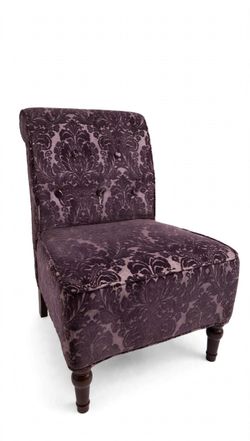 Purple couch chair