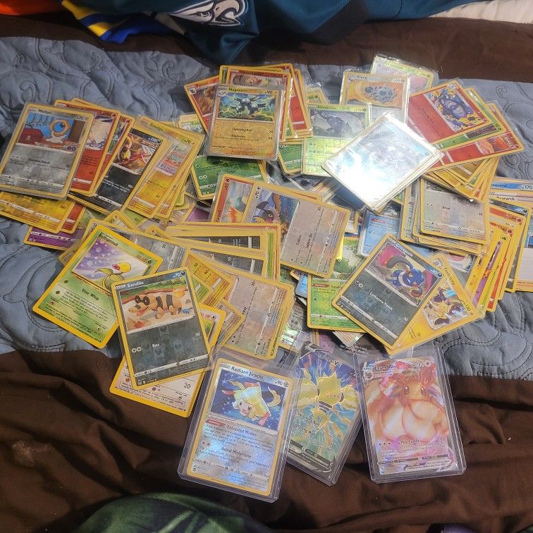 Box Of Pokémon Cards All Holos