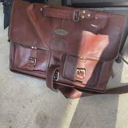 Leather Messenger Bag