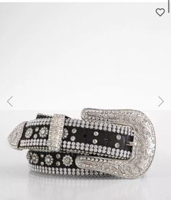 Angel Ranch Glitz Leather Belt