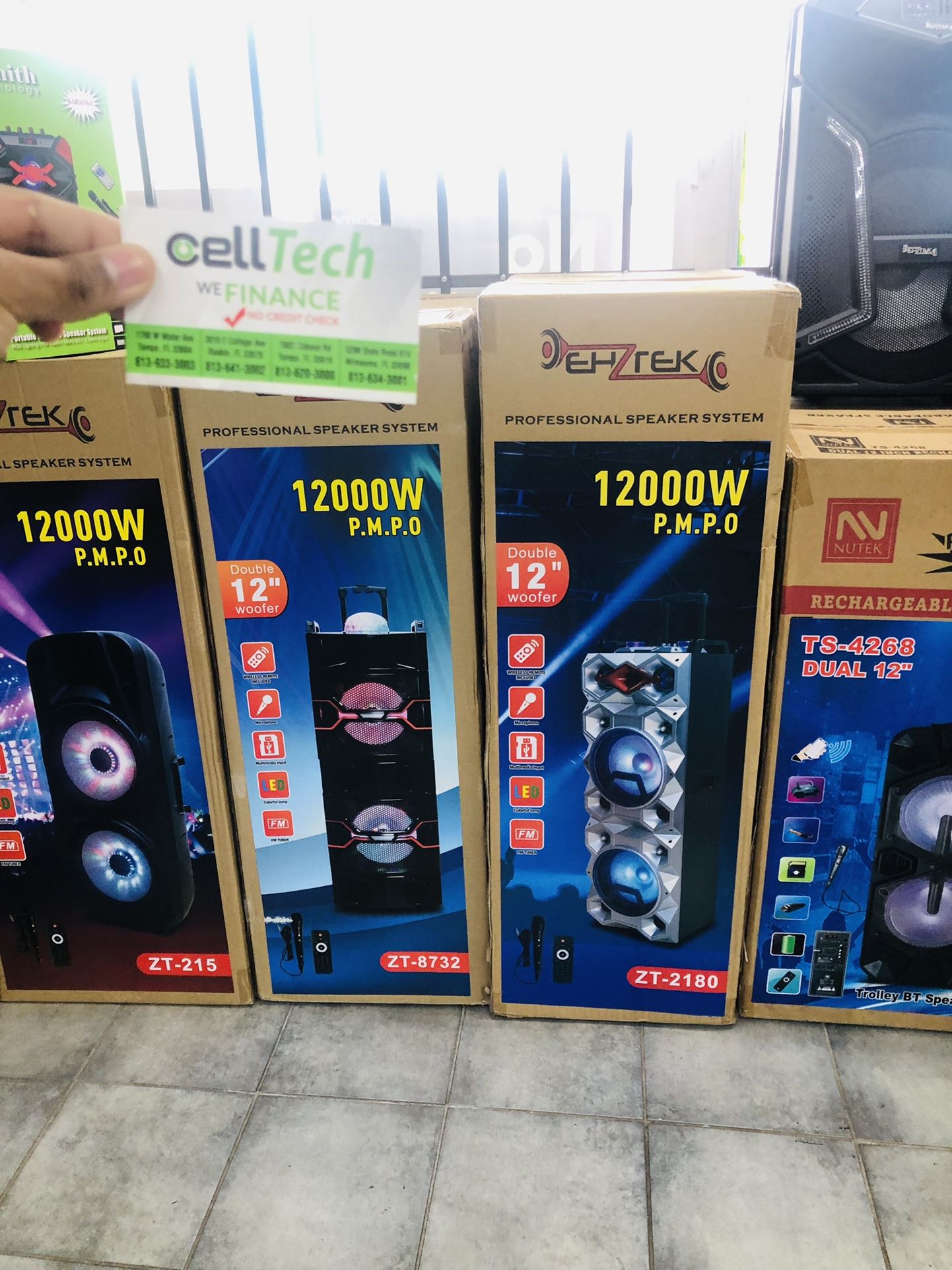 Speakers! $40 Initial Payment !