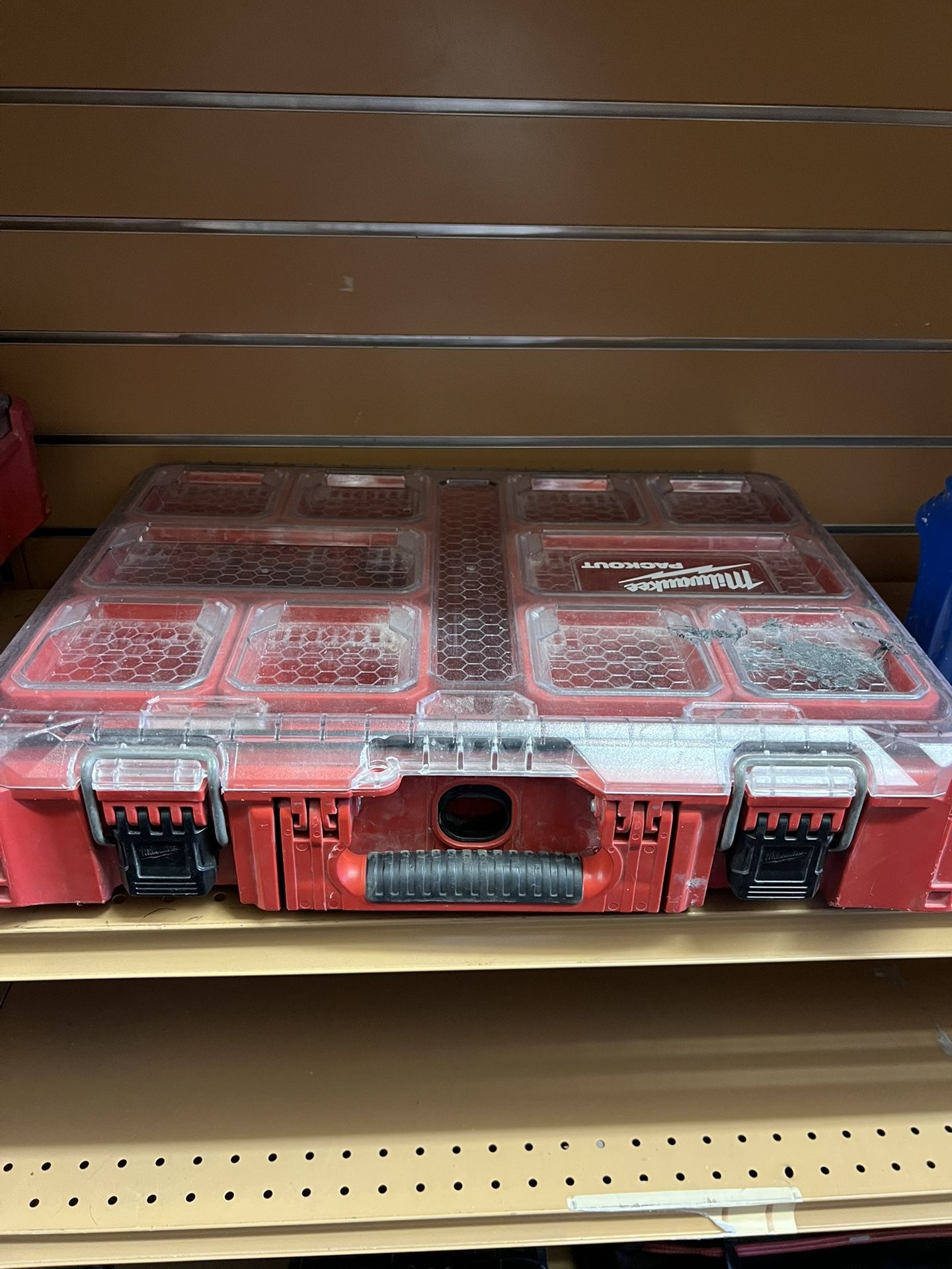 Milwaukee pack out organizer 11 bin used