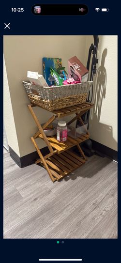 Wooden Storage Stand