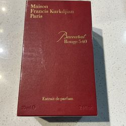 Brand new, sealed, never opened 70 ml Baccarat Rouge 540