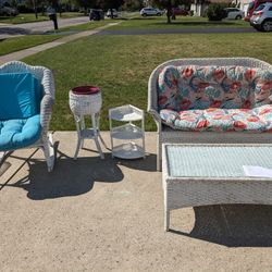 Wicker Patio Set