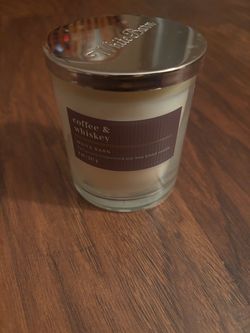 Fall candle- Whiskey and coffee