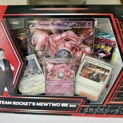 Pokemon - Team Rockets Mewtwo EX Box