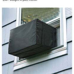New Portable Window AC Cover With Straps 21 In Wide 16 In Deep 15 In Tall $10 Firm