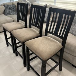 Island/Bar stools x3