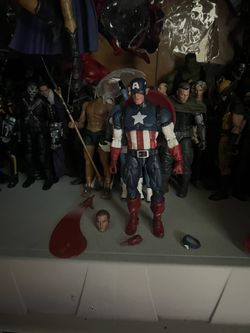 Custom Captain America Alex Ross Marvel Legends
