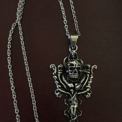 Stainless Steel Skeleton Necklace