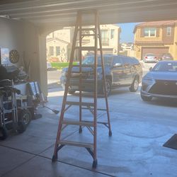 8 Foot  Ladder Great Shape Werner
