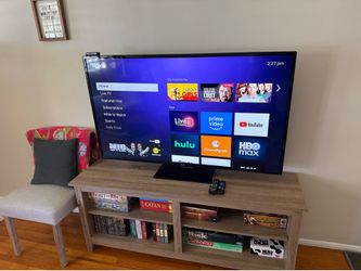 LG 55” HDTV + Roku Streaming Device Included