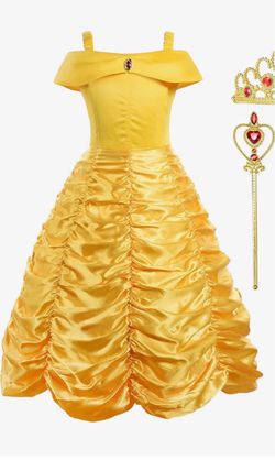 Bell dress with petticoat