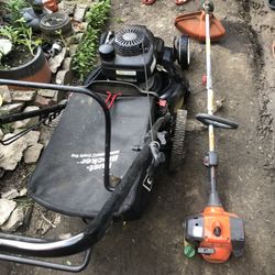 Self Propelet And Trimmer Husqvarna $300 For Both