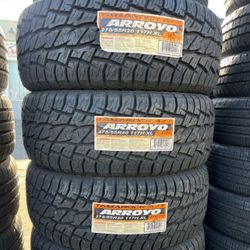 275/55/20 Arroyo At New Tires Installed AND Balanced Included 