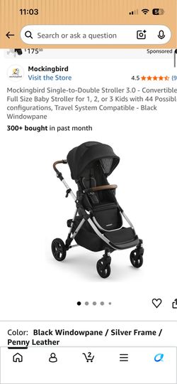 Mockingbird convertible stroller