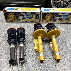 Porsche 997 Suspension Bilstein  B8 / H&R Springs / Tarret Engineer Top Mounts