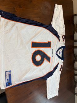DENVER BRONCOS XL JERSEY # 16 PLUMMER $25