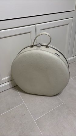 Vintage Round Hard Shell Suitcase