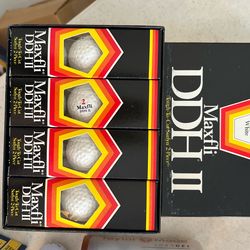 Maxfli DDH II box of 4 sleeves