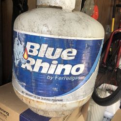 GROUT + PROPANE TANK