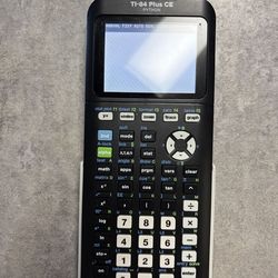 TI-84 plus graphing calculator