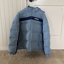Supreme FW18 Blue Down Jacket