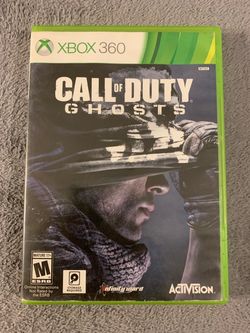 Call Of Duty Ghosts Xbox 360 Video Game COD Ghost Activision Infinity Ward