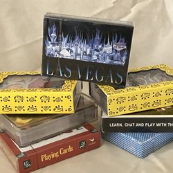 7 Decks of NEW Playing Cards