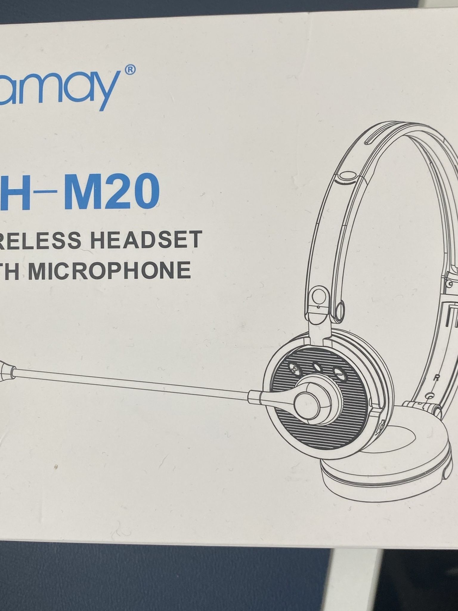 Wireless Headset With Microphone