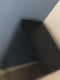 Black glass 2 tier shelf hardly used great condition