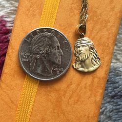 Solid 14k GLD Pendent 