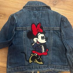 Disney Gap Minnie Denim Jacket 