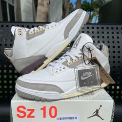 Jordan 3 A Ma Maniere Sz 10 Mens Nigel Brick Travis