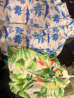 Baby Boy Tropical Button-Up Shirts 12–18 Months – 2 Pack