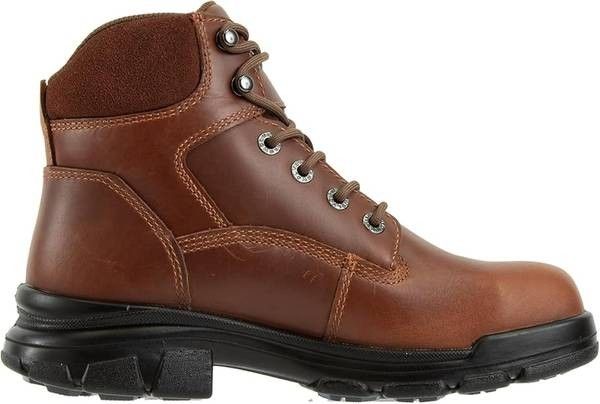 NEW SZ 10.5 Wide Or 11.5 Wide Wolverine Men DuraShocks Sr Icon Waterproof Work Boots 6" Construction Boot