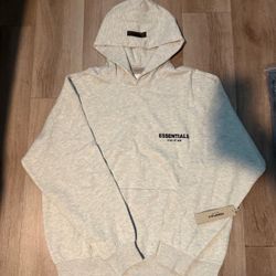 Light Oatmeal Essentials Hoodie 